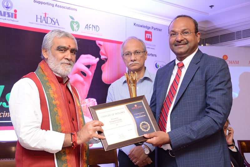 tirupati-group-best-nutraceuticals-manufacturing-company-award
